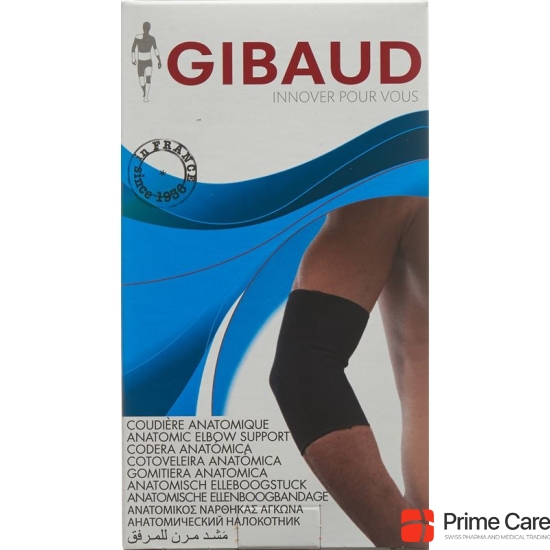 Gibaud Ellenbogenbandage Anatom S 22-25cm Schwarz buy online