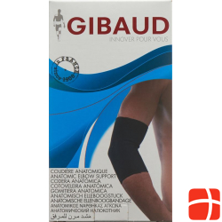 Gibaud Ellenbogenbandage Anatom M 25.5-28.5cm Schwarz