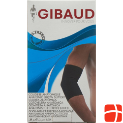 Gibaud Anatomische Ellenbogenbandage L 29-32cm Schwarz