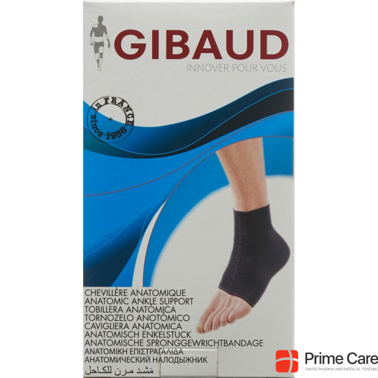 Gibaud Sprunggelenkbandage Anat S 18-21cm schwarz buy online