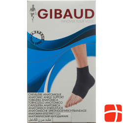 Gibaud Sprunggelenkbandage Anat L 25-28cm schwarz