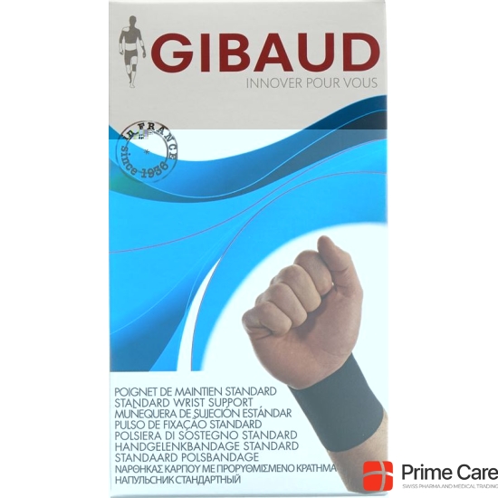 Gibaud Handgelenkmansch Verstellbar L 17-19cm Schwarz buy online