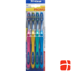 Trisa Flexible Head Toothbrush Quattro Medium