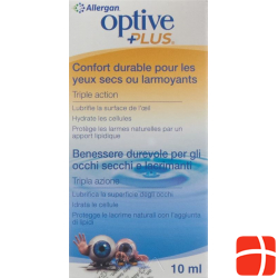 Optive Plus Augentropfen Dreifache Wirkung 10ml