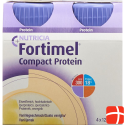 Fortimel Compact Protein Vanille 4x 125ml