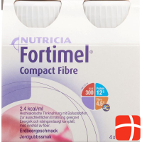 Fortimel Compact Fibre Erdbeer 4x 125ml