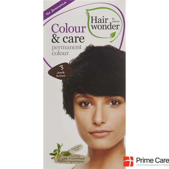 Henna Hair Wonder Color & Care 3 Dark Brown buy online