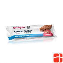 Sponser Cereal Energy Bar Strawberry 40g