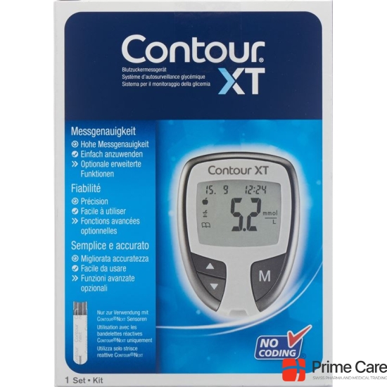 Contour XT blood glucose meter