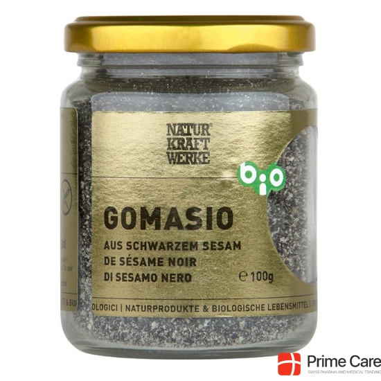 Naturkraftwerke Gomasio Schwarzem Sesam Bio 100g buy online