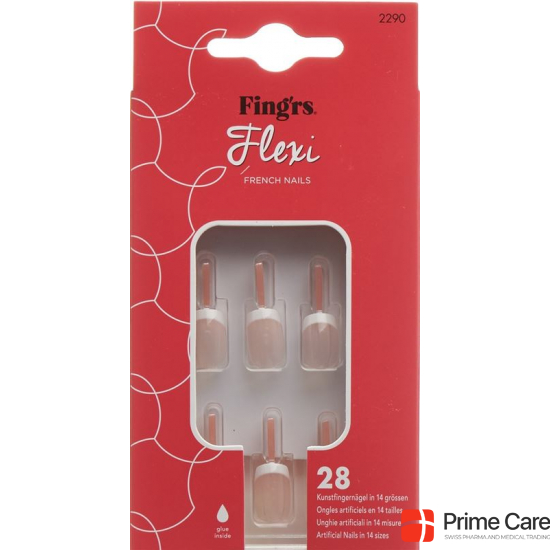 Fingers Flexi Nails Natural French buy online