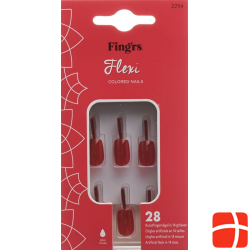 Fingers Flexi Nails Classic Red