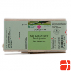 Damascena Rosenoel Bulgarisch Ätherisches Öl Bio Flasche 1ml