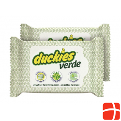 Duckies Verde Feuchtes Toilettenpapier Duo 2x 30 Stück