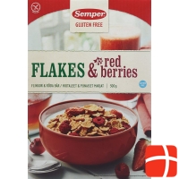Semper Extra Flakes Rote Früchte Glutenfrei 300g