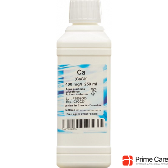 Oligopharm Calcium Lösung 400mg/l 250ml buy online