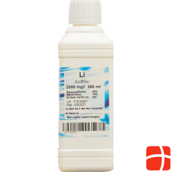 Oligopharm Lithium Lösung 2000mg/l 250ml