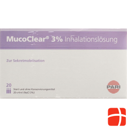 Pari Mucoclear Inhalationslösung 3% NaCl 60 Ampullen 4ml