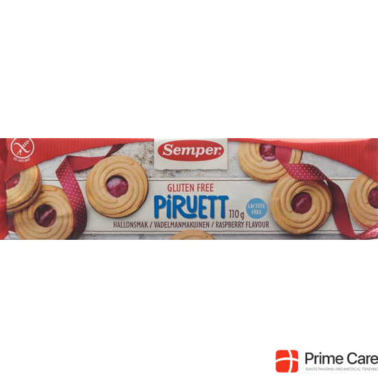 Semper Piruett Himbeer Glutenfrei 110g buy online