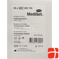 MediSet Faltkompressen Typ 17 8-fach 10x10cm 2 Stück