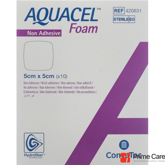 Aquacel Foam 5x5cm Non-Adhesive 10 Stück buy online