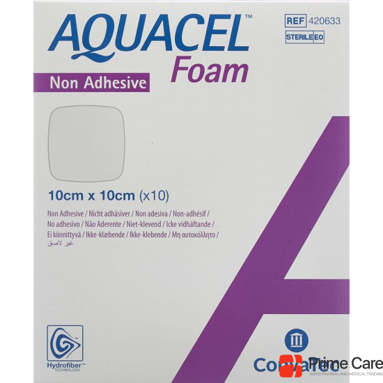 Aquacel Foam 10x10cm Non-Adhesive 10 Stück buy online