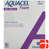 Aquacel Foam 15x15cm Non-Adhesive 5 Stück