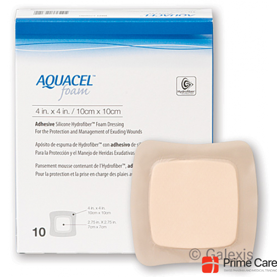 Aquacel Foam 17.5x17.5cm Adhesive 10 Stück buy online