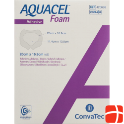 Aquacel Foam Adhesive Sacral 5 Stück