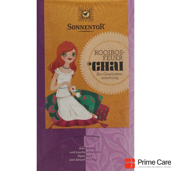 Sonnentor Chai Rooibosfeuer Tee 20 Beutel buy online