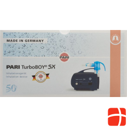 Pari Turboboy Sx inhaler with nebulizer