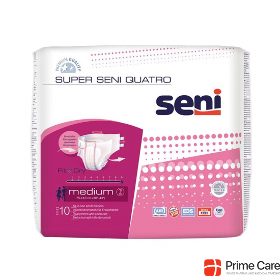 Super Seni Quatro Inkontinenzslip M 10 Stück buy online