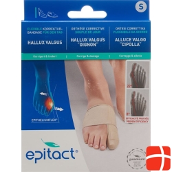 Epitact Hallux Valgus Korrekturschiene Grösse S 20-21.5cm