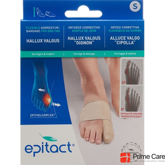 Epitact Hallux Valgus Korrekturschiene Grösse S 20-21.5cm buy online