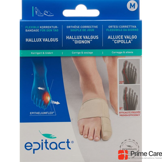 Epitact Hallux Valgus Korrekturschiene Grösse M 21.5-23cm buy online