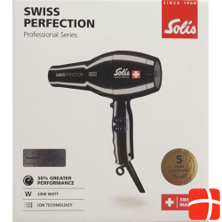 Solis Swiss Perfect Hair Dryer Type 440 Black