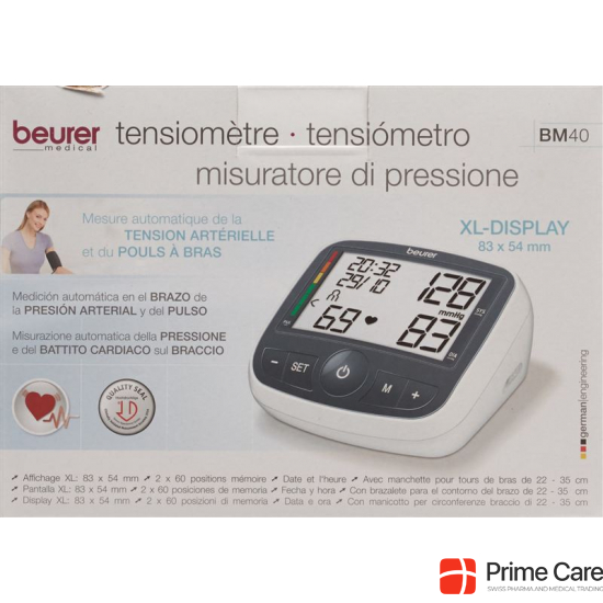 Beurer upper arm blood pressure monitor Bm 40 buy online