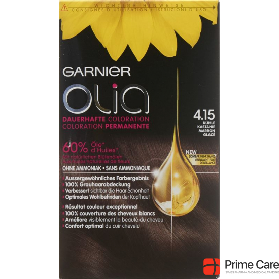 Olia Hair Color 4.15 Cool Chestnut buy online