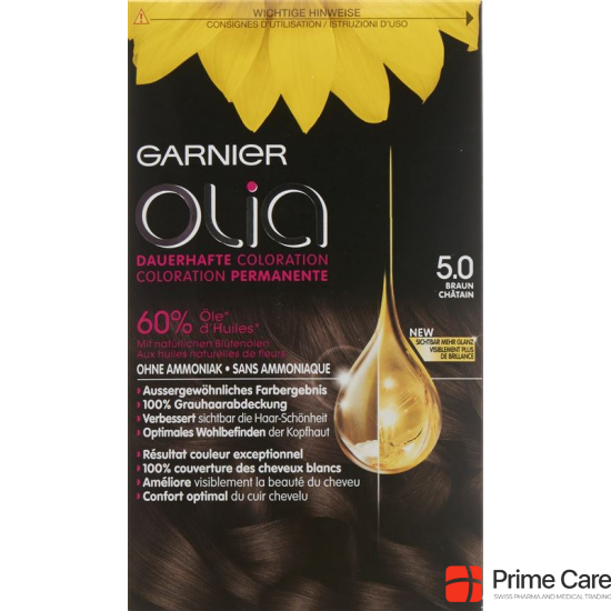 Olia Hair Color 5.0 Brown buy online