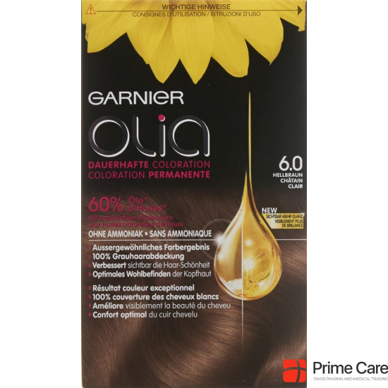 Olia Hair Color 6.0 Light Brown buy online