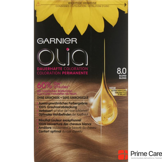 Olia Hair Color 8.0 Blonde buy online
