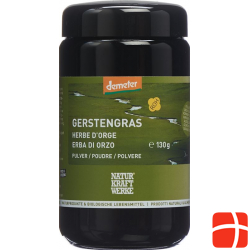 Naturkraftwerke Gerstengras Pulver Demeter 130g