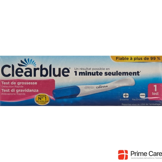 Clearblue pregnancy test Rapid detection