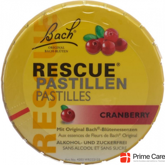Rescue Pastillen Cranberry 50g buy online