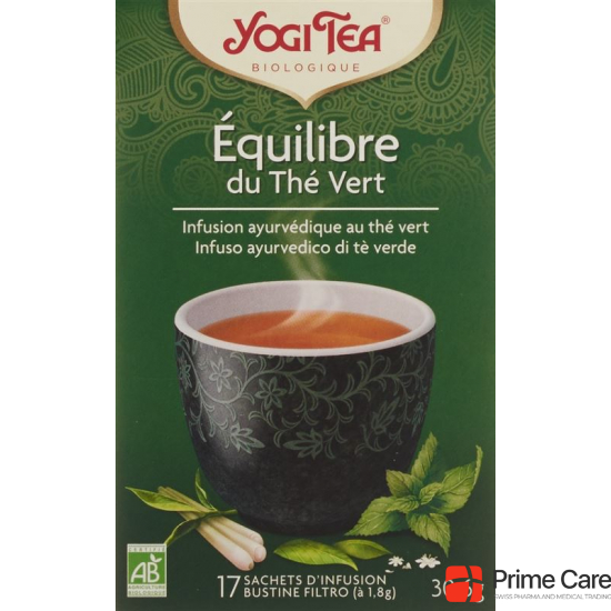 Yogi Green Tea Grüne Harmonie Beutel 17 Stück buy online