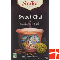 Yogi Chai Tee Sweet Chai Beutel 17 Stück