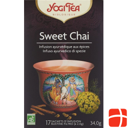 Yogi Chai Tee Sweet Chai Beutel 17 Stück