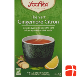 Yogi Green Tea Ingwer Zitrone Beutel 17 Stück