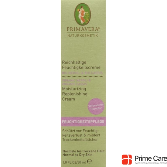 Primavera Neroli Cassis Feuchtigkeitscreme 30ml buy online