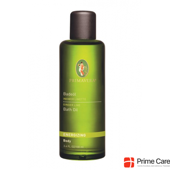 Primavera Ingwer Limette Badeöl 100ml buy online